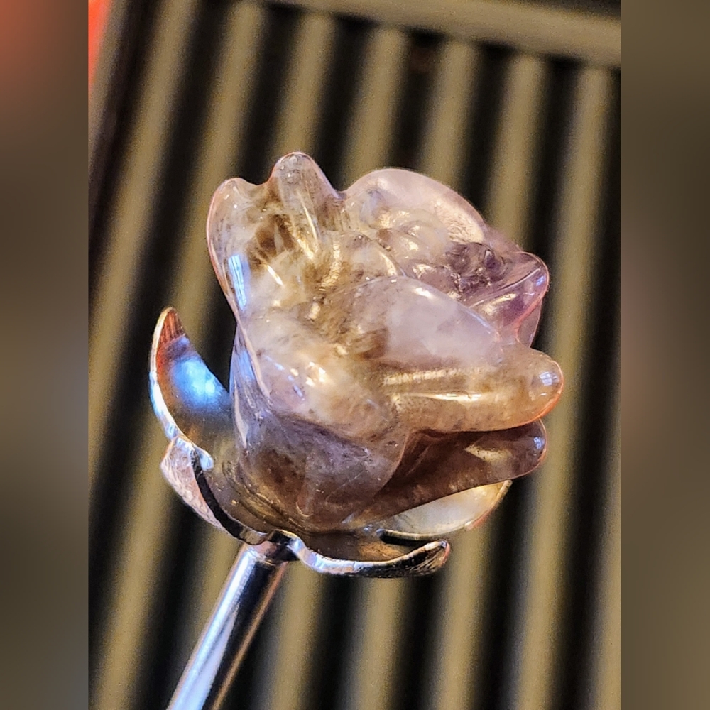 Genuine Crystal Rose, Valentines Rose - Picture 5 of 8